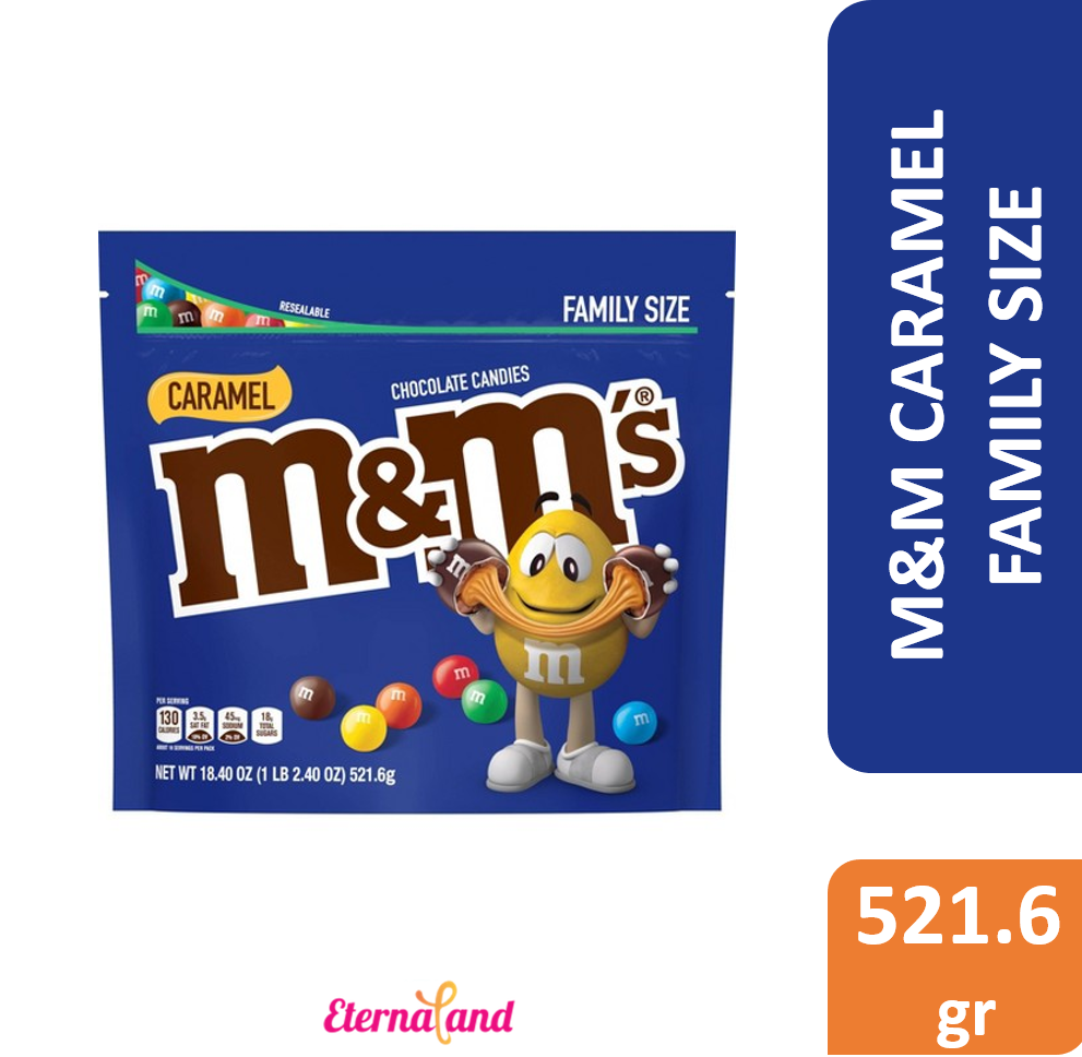 M&M Caramel 18.4 oz