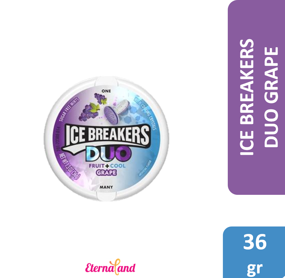 Ice Breakers Duo Grape 1.3-Oz