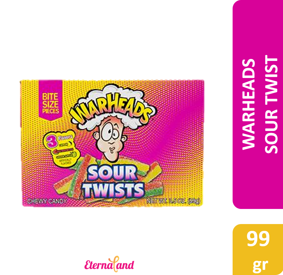 Warheads Sour Twists 3.5-Oz