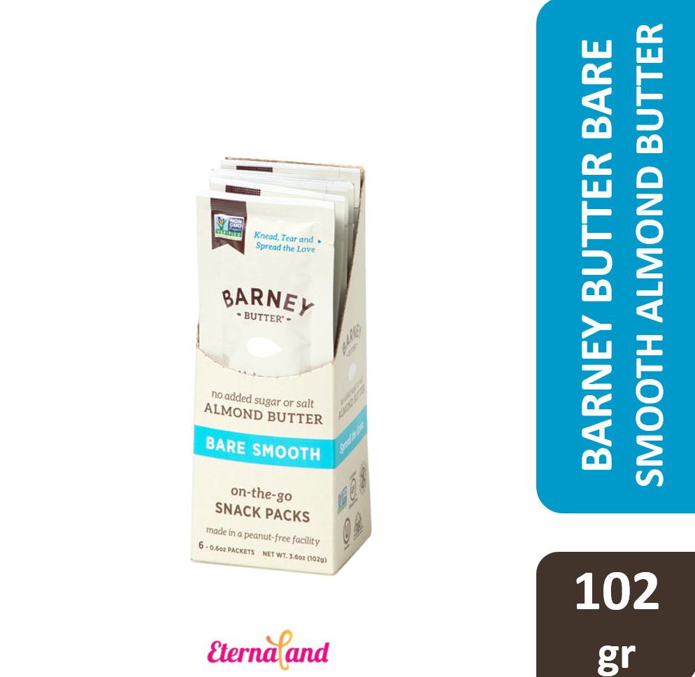 Barney Almond Butter Bare Smooth 3.6 oz