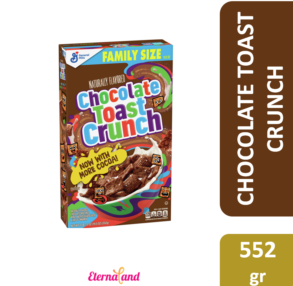 Chocolate Toast Crunch Cereal 19.5 Oz