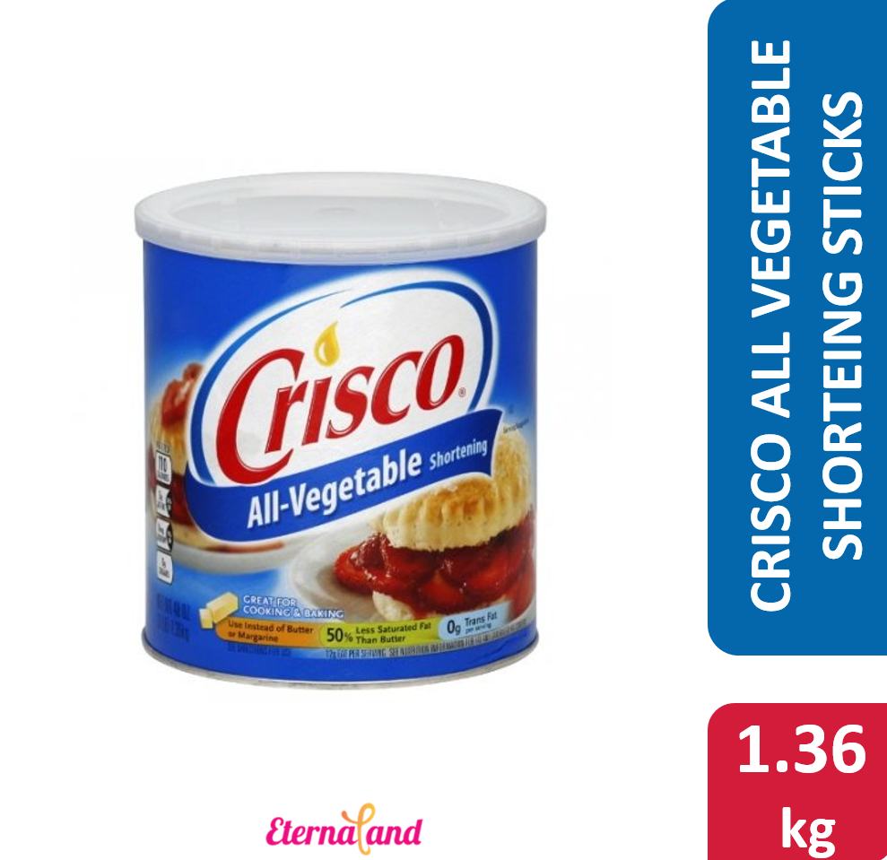 Crisco All Vegetable Shortening 48 oz