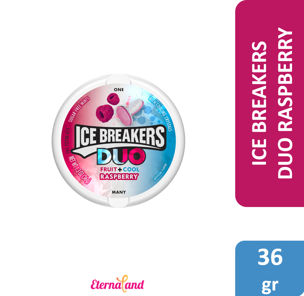 Ice Breakers Duo Raspberry 1.3 Oz