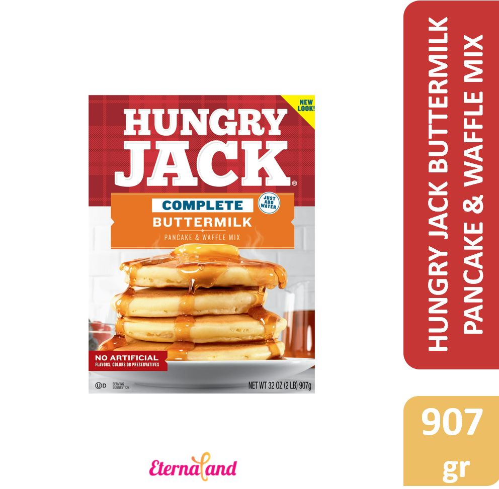 Hungry Jack Buttermilk Pancake & Waffle Mix 32 oz
