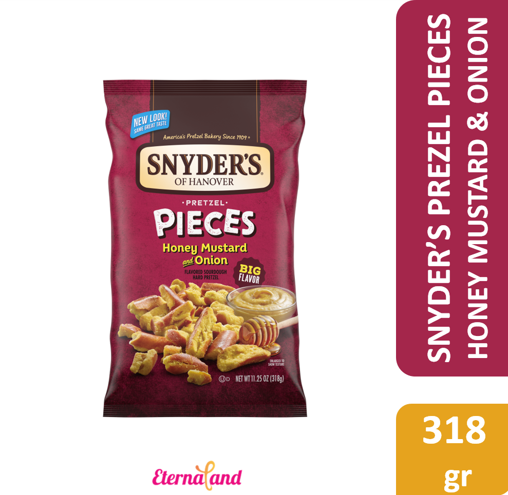 Snyders Honey Mustard and Onion Pretzel Pieces