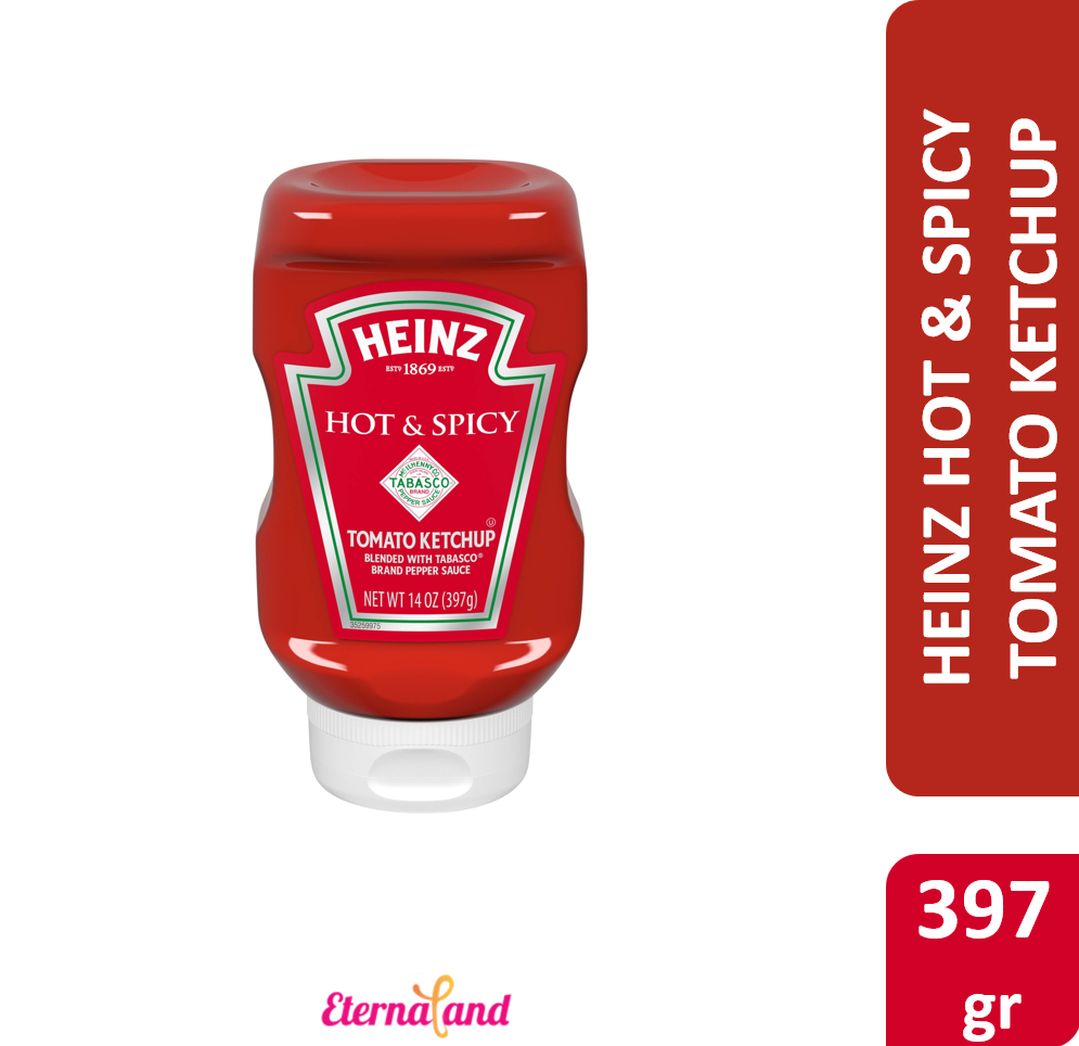 Heinz Hot & Spicy Tomato Ketchup 14 Oz
