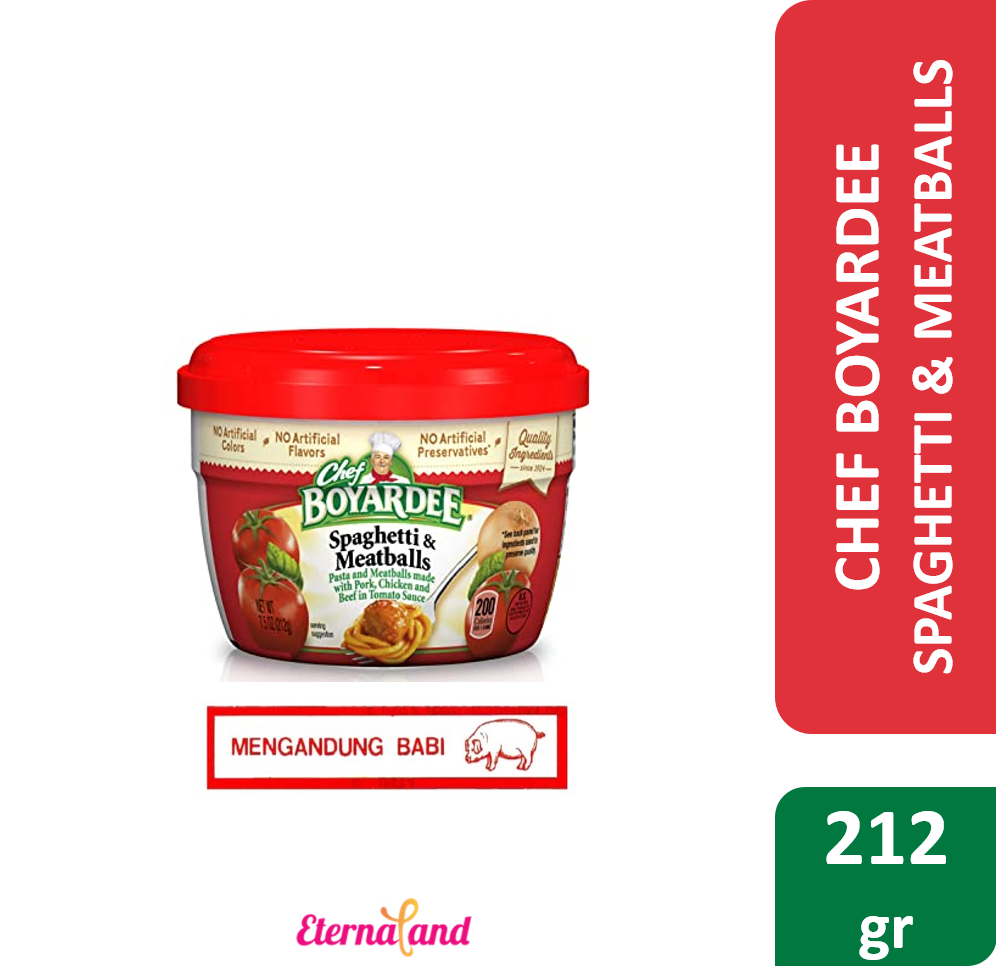 Chef Boyardee Spaghetti & Meatballs (with Pork) 7.5 oz