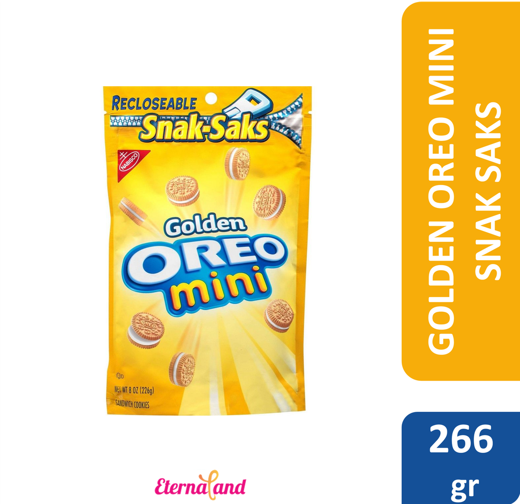 Nabisco Oreo Mini Golden Snack Saks 8 oz