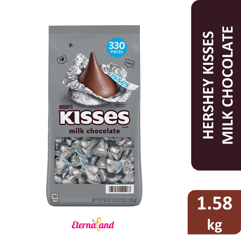 Hersheys Kisses Milk Chocolate 56 oz