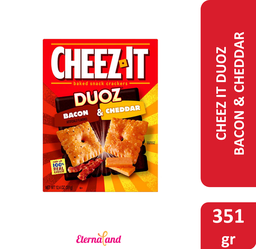 [024100110629] Cheez It Duoz Bacon &amp; Cheddar 12.4 oz