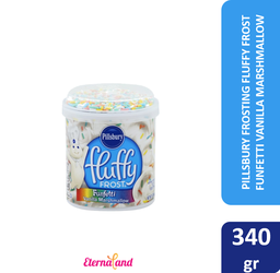 [013300929063] Pillsbury Frosting Fluffy Frost Funfetti Vanilla Marshmallow 12 oz