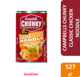 [051000038852] Campbells Chunky Classic Chicken Noodle Soup 18.6 oz
