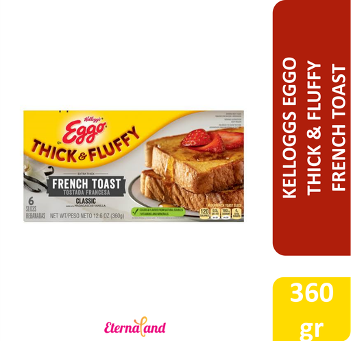 [038000204630] Kelloggs Eggo Thick & Fluffy French Toast 12.6 oz
