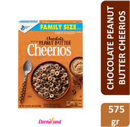 [016000127364] Cheerios Chocolate Peanut Butter Cereal 20.3 oz