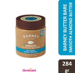 [094922351258] Barney Almond Butter Bare Smooth 10 oz