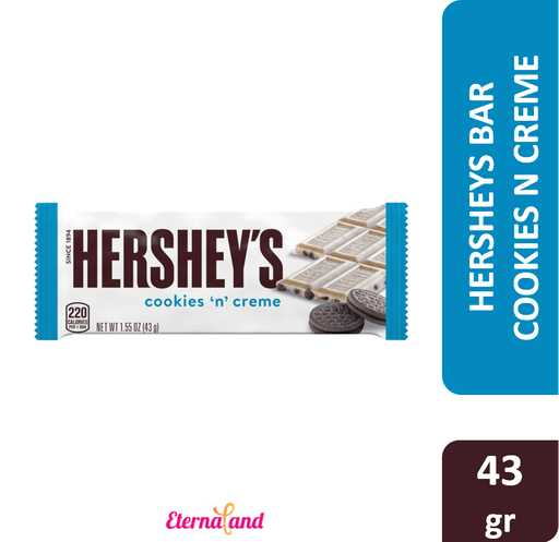 [03423909] Hersheys Cookies n Creme 1.55 Oz