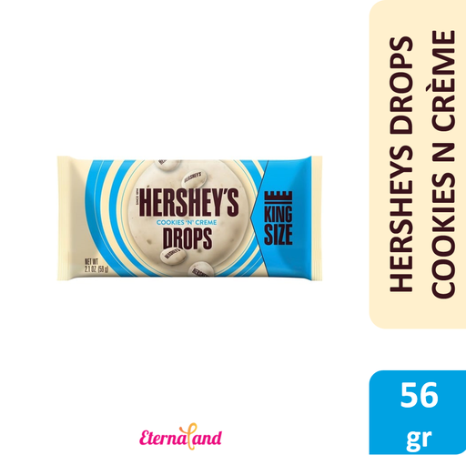 [034000271184] Hersheys Cookies n Creme Drops 2.1 Oz