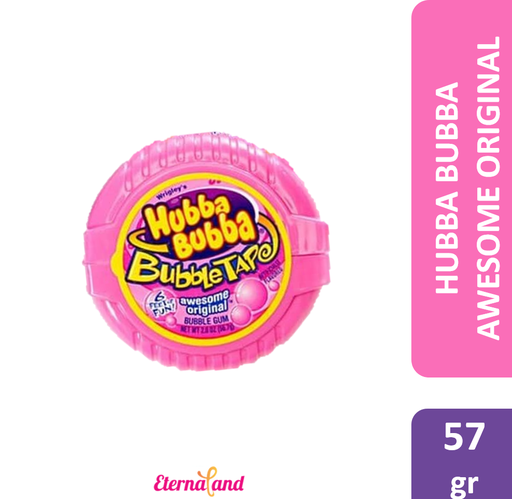 [022110079806] Hubba Bubba Gum Tape Awesome Original 2-Oz