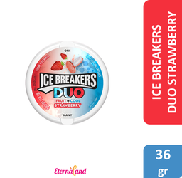 [03466506] Ice Breakers Duo Strawberry 1.3 Oz