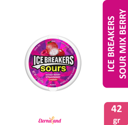 [03499504] Ice Breakers Sours Mixed Berry Strawberry &amp; Cherry 1.5-Oz