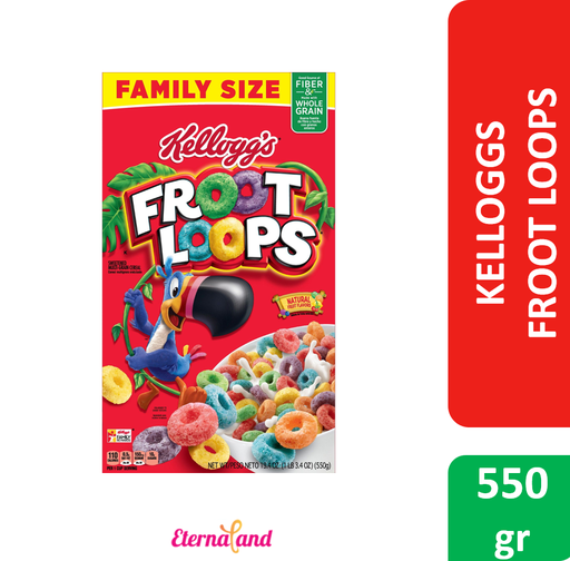 [038000181719] Kelloggs Froot Loops Cereal 19.4 oz