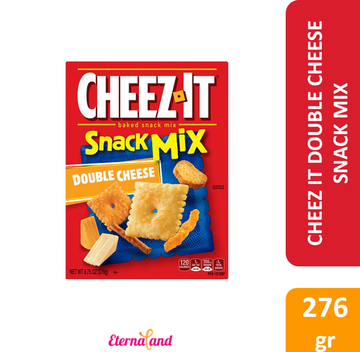 [024100493845] Cheez It Snack Mix Double Cheese 9.75 Oz