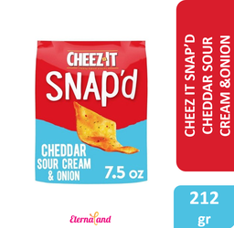 [024100114870] Cheez It Snapd Cheddar &amp; Sour Cream 7.5 oz