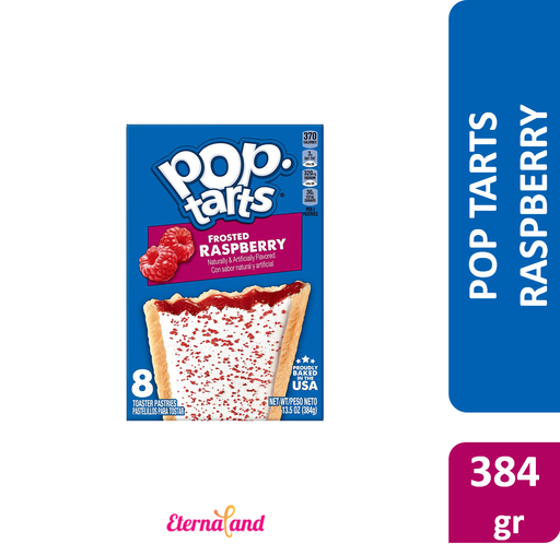 [038000222696] Kelloggs Pop Tarts Frosted Raspberry 8 ct, 13.5 oz