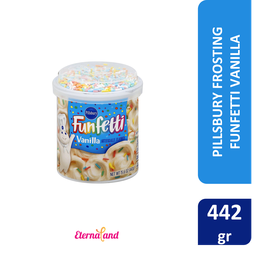 [013300763100] Pillsbury Frosting Funfetti Vanilla 15.6 oz