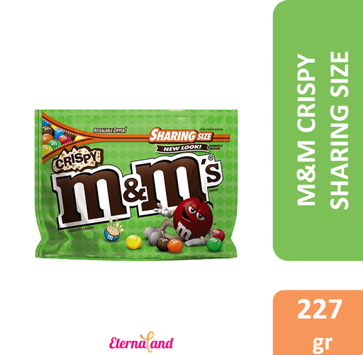 [040000512790] M&M Crispy Chocolate 8 oz