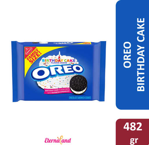[044000060411] Nabisco Oreo Birthday Cake 17 oz