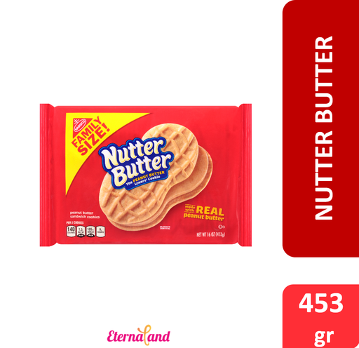[044000046316] Nutter Butter Peanut Butter Sandwich Cookies 16 oz