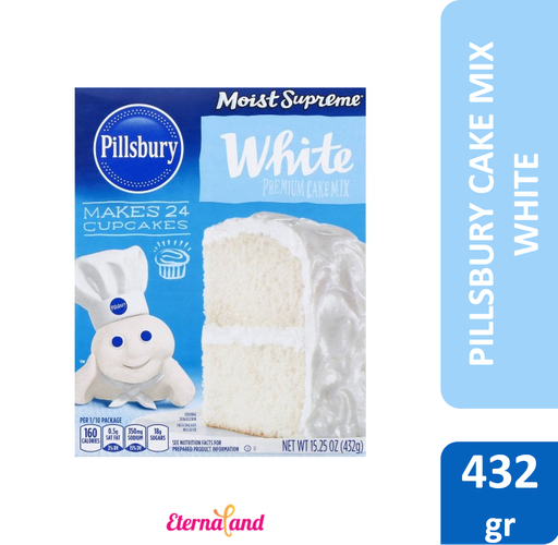 [013300605905] Pillsbury Cake Mix White Premium 15.25 Oz