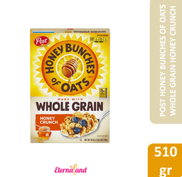 [884912005632] Post Honey Bunches of Oats Whole Grain Honey Crunch 18 oz