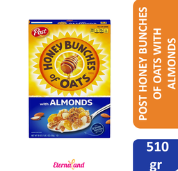 [884912014276] Post Honey Bunches of Oats with Almond 18 oz