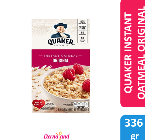 [030000012109] Quaker Instant Oatmeal Original 11.8 oz