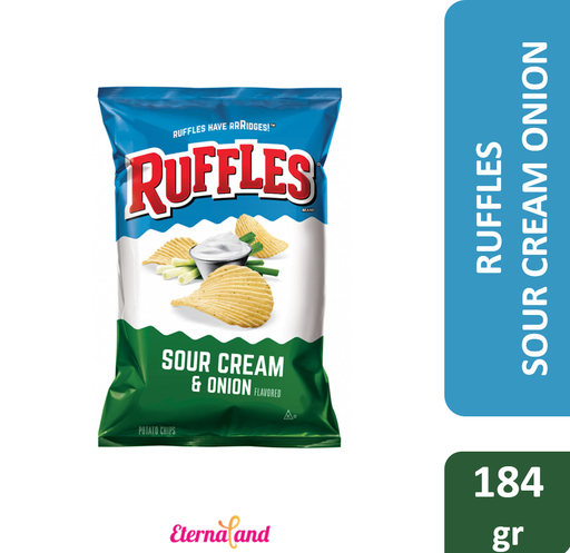 [028400031462] Ruffles Sour Cream & Onion 6.5 oz