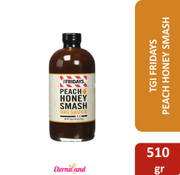 [072736034024] TGI Fridays BBQ Sauce Peach Honey Smash BBQ Sauce 18 oz
