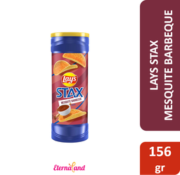 [028400055109] Lays Stax Mesquite Barbecue 5.5 oz