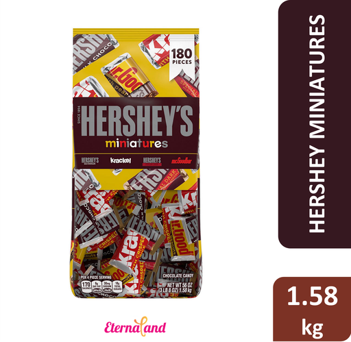 [034000215423] Hersheys Miniatures 56 oz