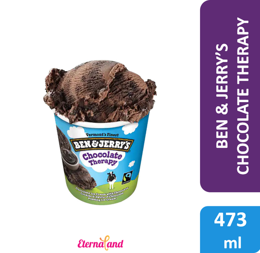 [076840220311] Ben & Jerry Chocolate Therapy 1 Pint / 473 ml