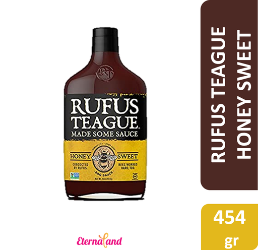 [819153010152] Rufus Teague Honey Sweet BBQ Sauce 16 oz