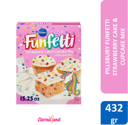 [013300000106] Pillsbury Cake Mix Funfetti Unicorn 15.25 oz