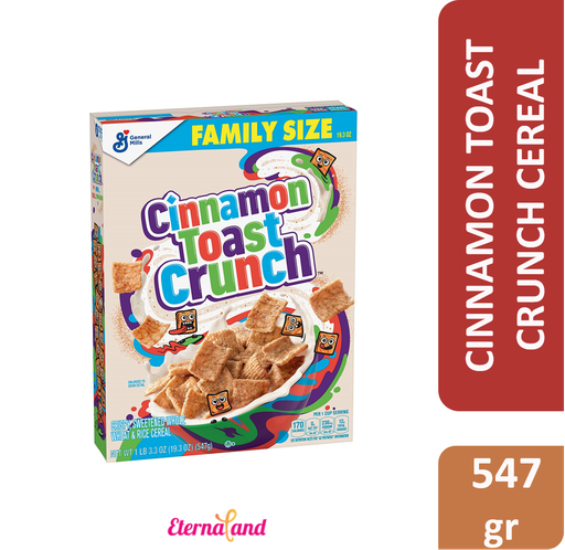 [016000122536] Cinnamon Toast Crunch Cereal 19.3 oz