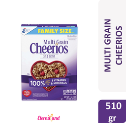 [016000168756] Cheerios Multi Grain Cereal 18 oz