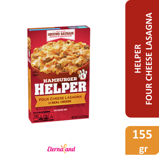 [016000283831] Helper Four Cheese Lasagna 5.5 oz