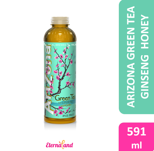 [613008725716] Arizona Green Tea with Ginseng & Honey 20 oz