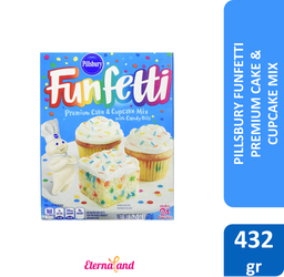 [051500601334] Funfetti Premium Cake &amp; Cupcake Mix 15.25 Oz