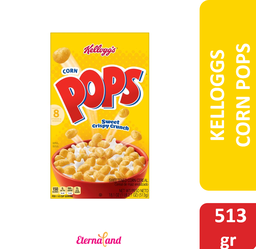 [038000262500] Kelloggs Corn Pops Cereal 18.1 Oz