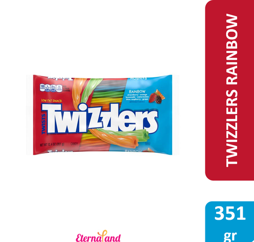 [034000502349] Twizzlers Twists Rainbow 12.4 Oz